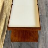 1960s 1970s serving trolley walnut teak Walter Wirz for Wilhelm Renz Design