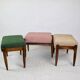 Vintage pink boucle Stool by Homa, 1970s