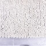 7x10 Light Blue Wool Handmade Woshable Moroccan Rug, 206x304Cm