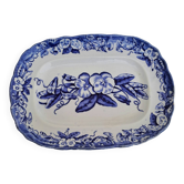Oval dish Jules Vieillard Bordeaux model Volubilis