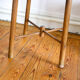Rustic wooden side table, vintage