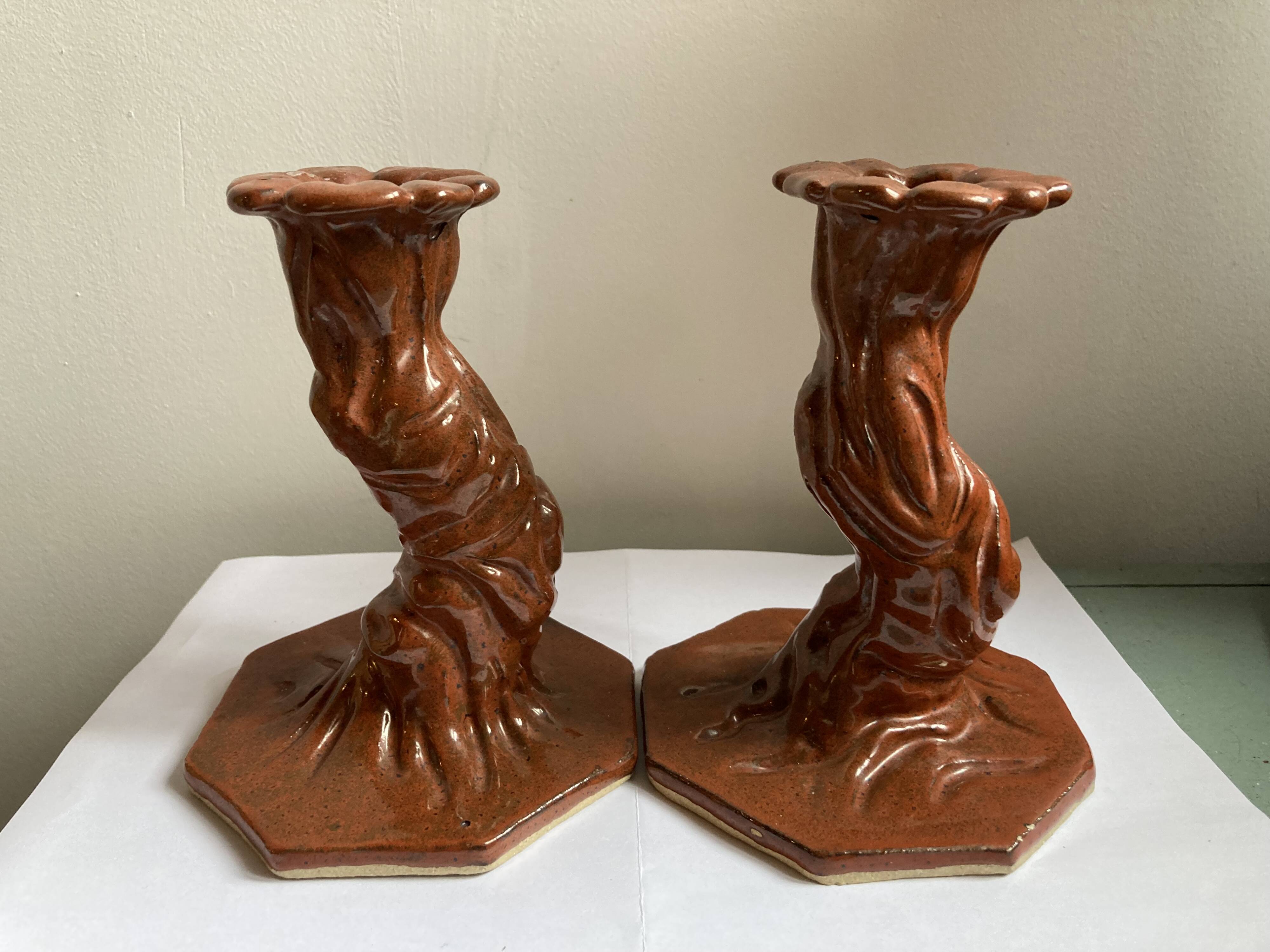 Pair of candlesticks Sara Holt
