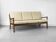 3-Seater Senator Sofa in Leather and Teak by Ole Wanscher for Cado, 1977