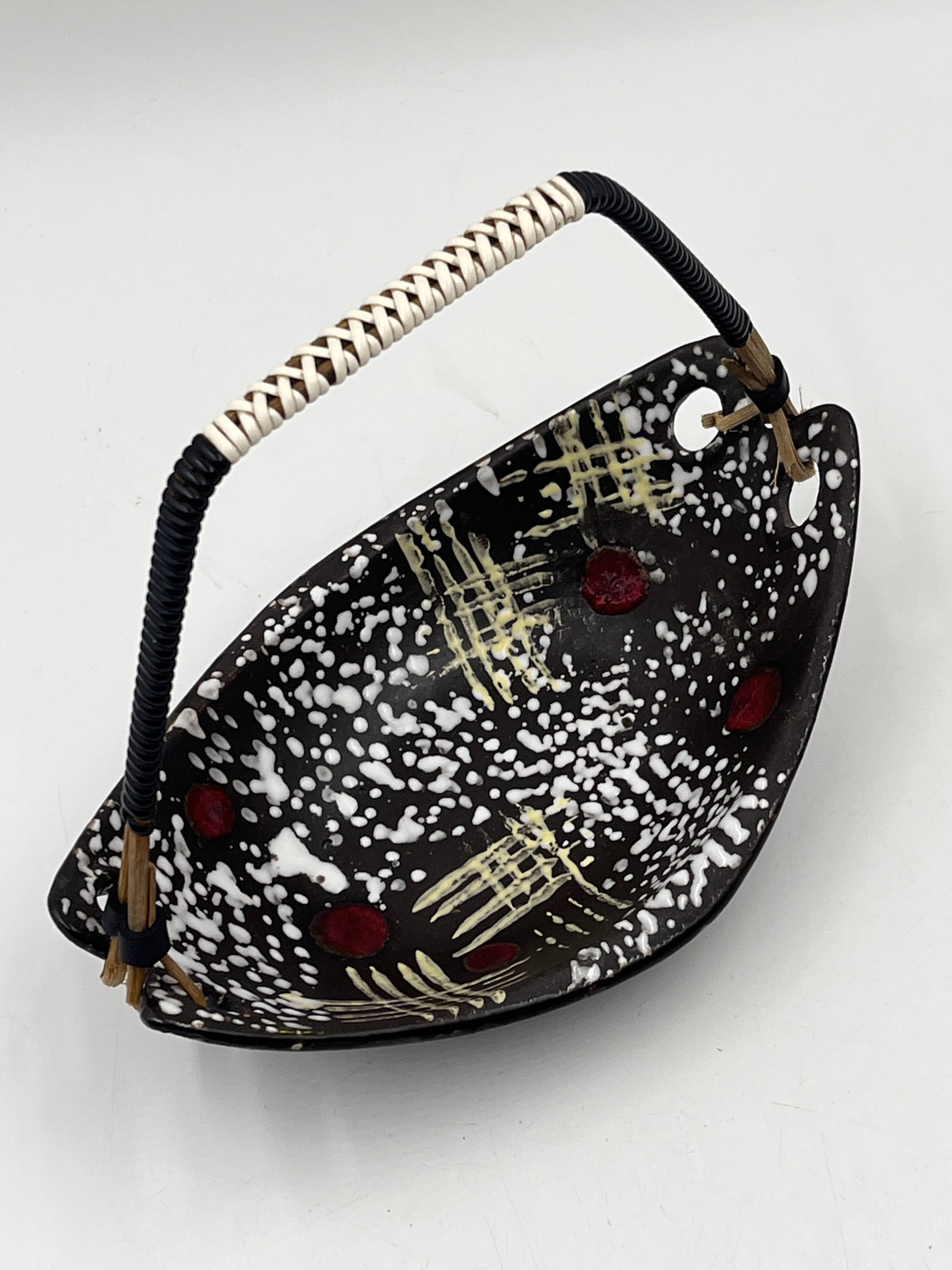 Carstens appetizer server, Hawaiian design