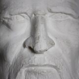 Plaster head depicting Leonardo da Vinci