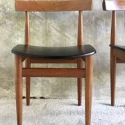 Pair of Scandinavian chairs by Hans Olsen for Frem Rojle - 1960s