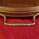 round service tray in Italian marquetry