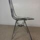Vintage chrome wire chairs