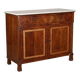 Antique buffet in Eastern European walnut, 19th century.