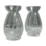 Pair of Art Deco bulb vases