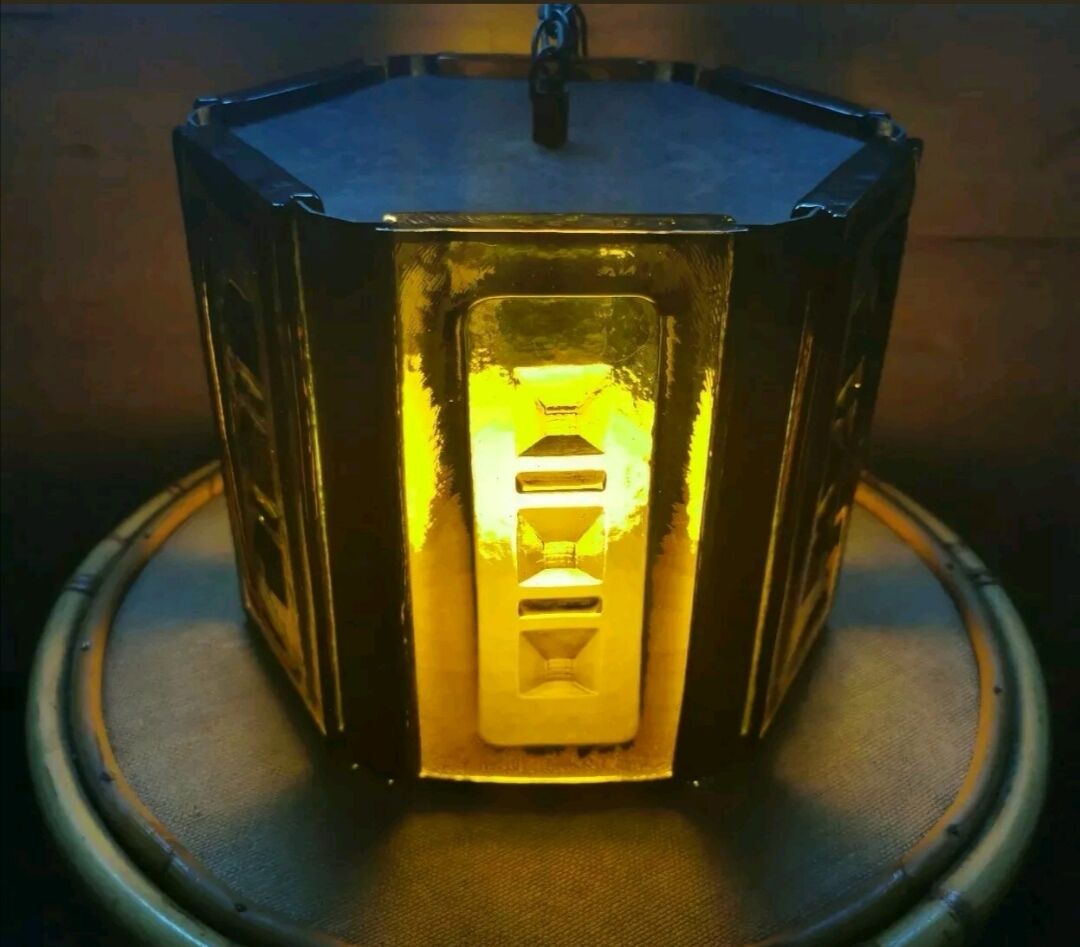 Hexagonal Pendant Lamp by Erik Höglund