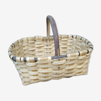 Panier lamelles de chataignier