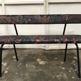 Banc tapissé type écolier