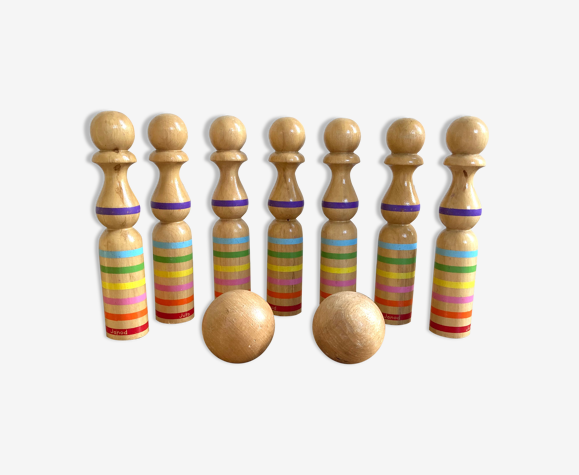 Jeu de quilles en bois