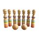 Wooden bowling game