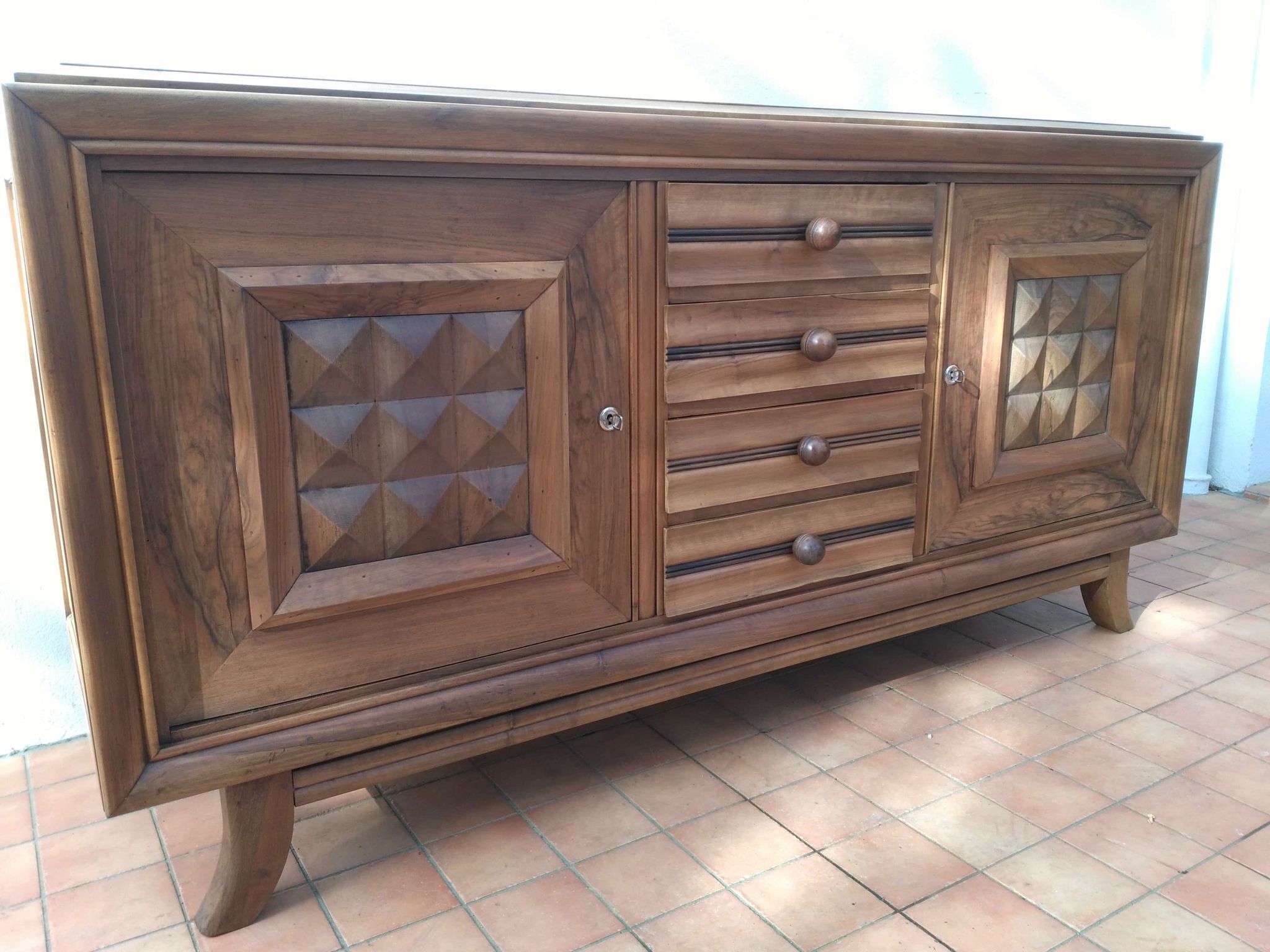 Walnut sideboard 1940