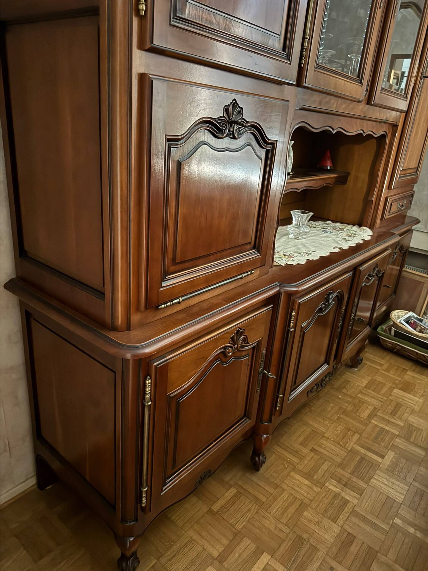 Cherry wood sideboard