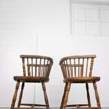 Antique Winsdor low back Chairs, set of 2