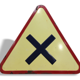 Enamelled cross Panel