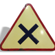 Enamelled cross Panel