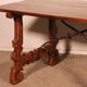 Spanish Renaissance Table In Blond Walnut - 17th Century