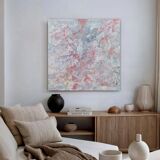 Abstract painting table