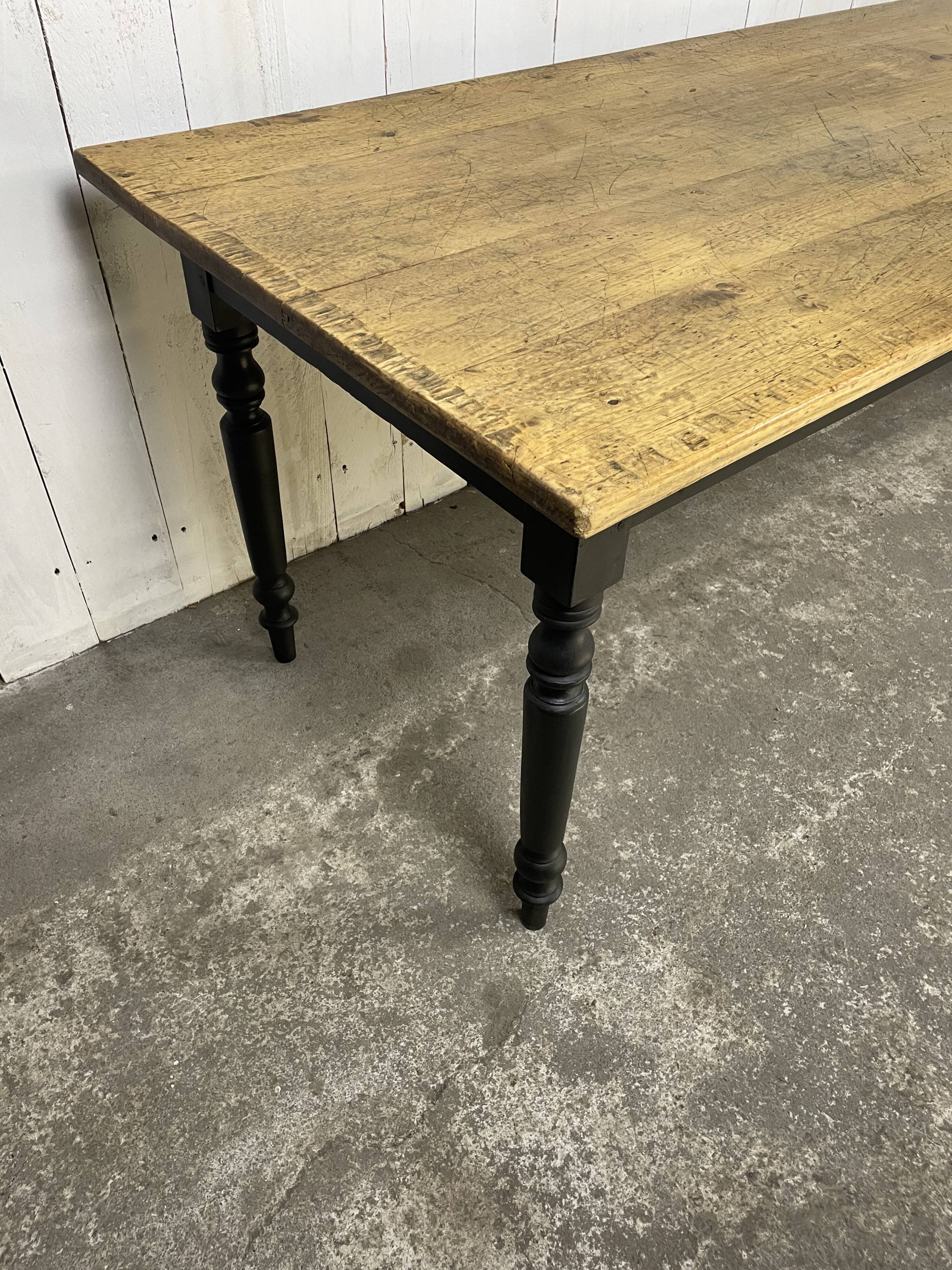 Old farmhouse table