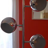 Paire de lampadaires années 70 pied tulipe