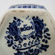 Boch Delfts blue and white sphinx vase, Holland, 50s
