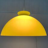 Suspended lamp model KD6 space age from the mid-century by Achille and Pier Giacomo Castiglioni for Kartell, 1960s.