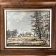 Tableau : Huile sur toile - paysage breton