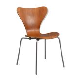 Chaise en teck Arne jacobsen pour Fritz Hansen