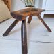 Tabouret de traite brutaliste