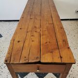 Old Catalan farmhouse table of 2m45