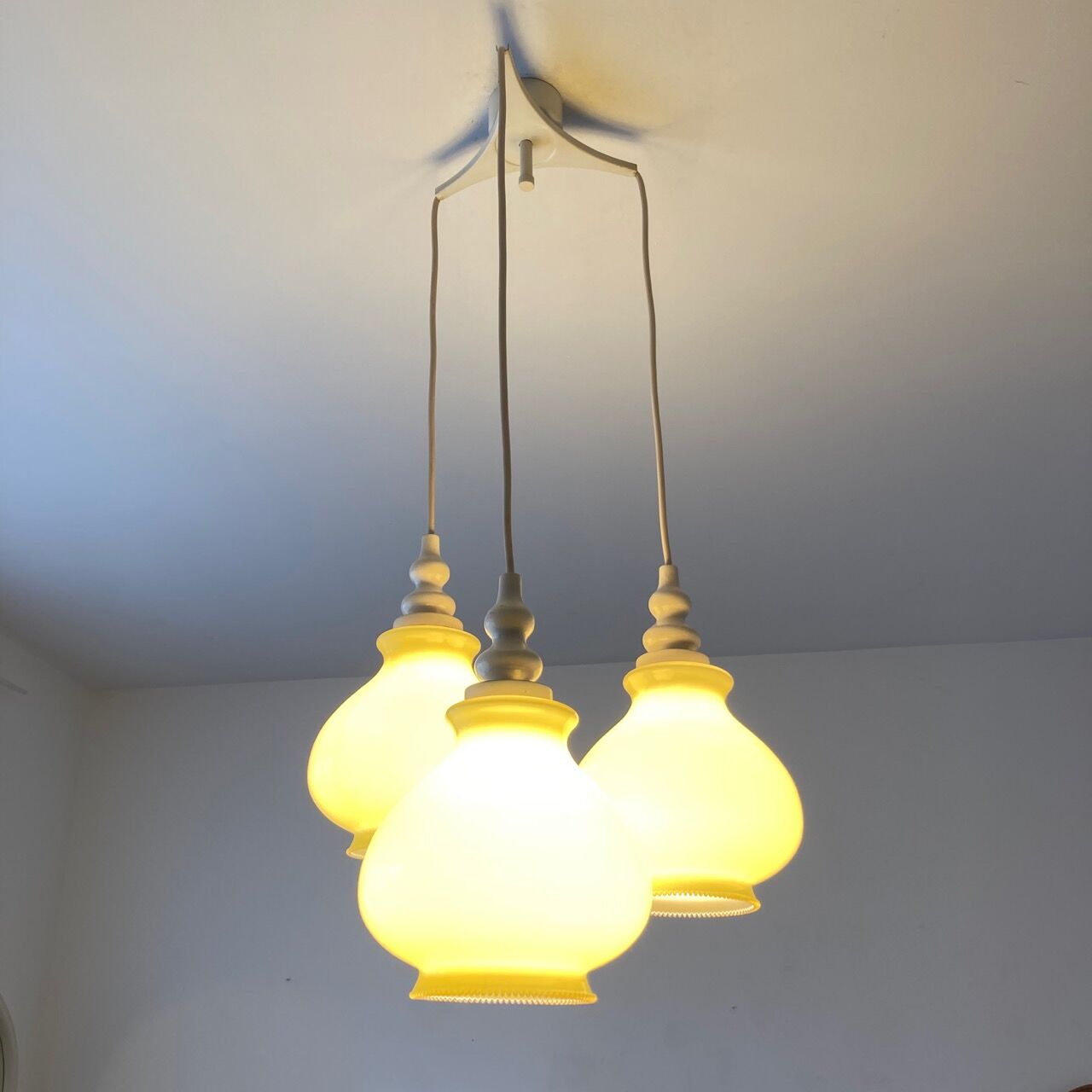 Vintage 3-light pendant light