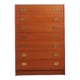Teak chest of drawers, Danish design, 1970s, made in Denmark