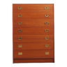 Teak chest of drawers, Danish design, 1970s, made in Denmark