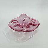 1960s Czech Art Glass Bowl by Josef Hospodka for Chribska Glassworks