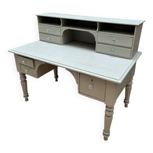 Bureau, secrétaire patiné