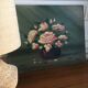 Oil painting on wood