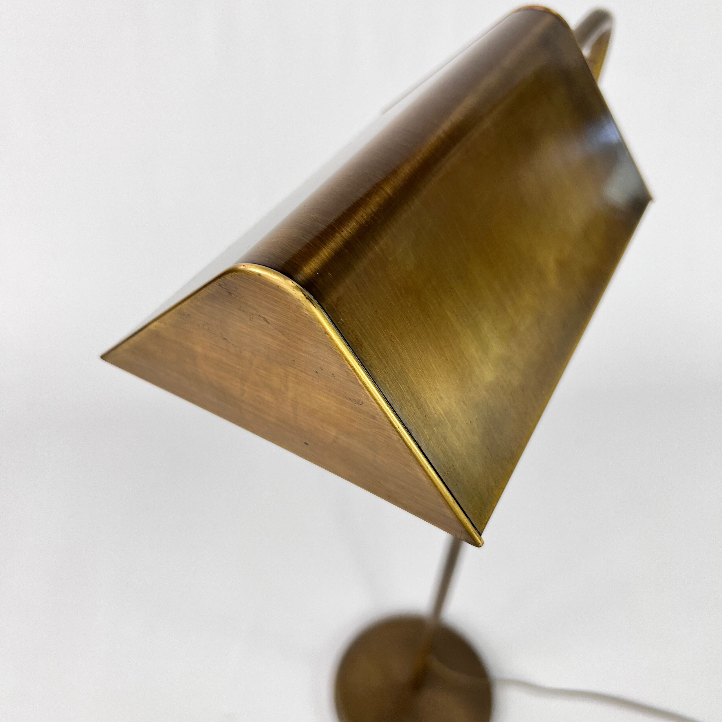 Mid Century Brass and Steel Classical Floorlamp, 1960s