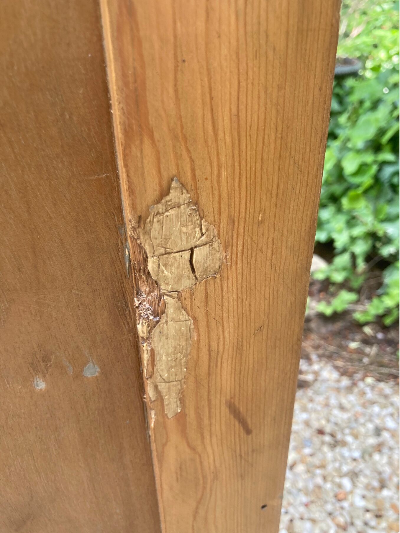 Vintage glazed Parisian wardrobe