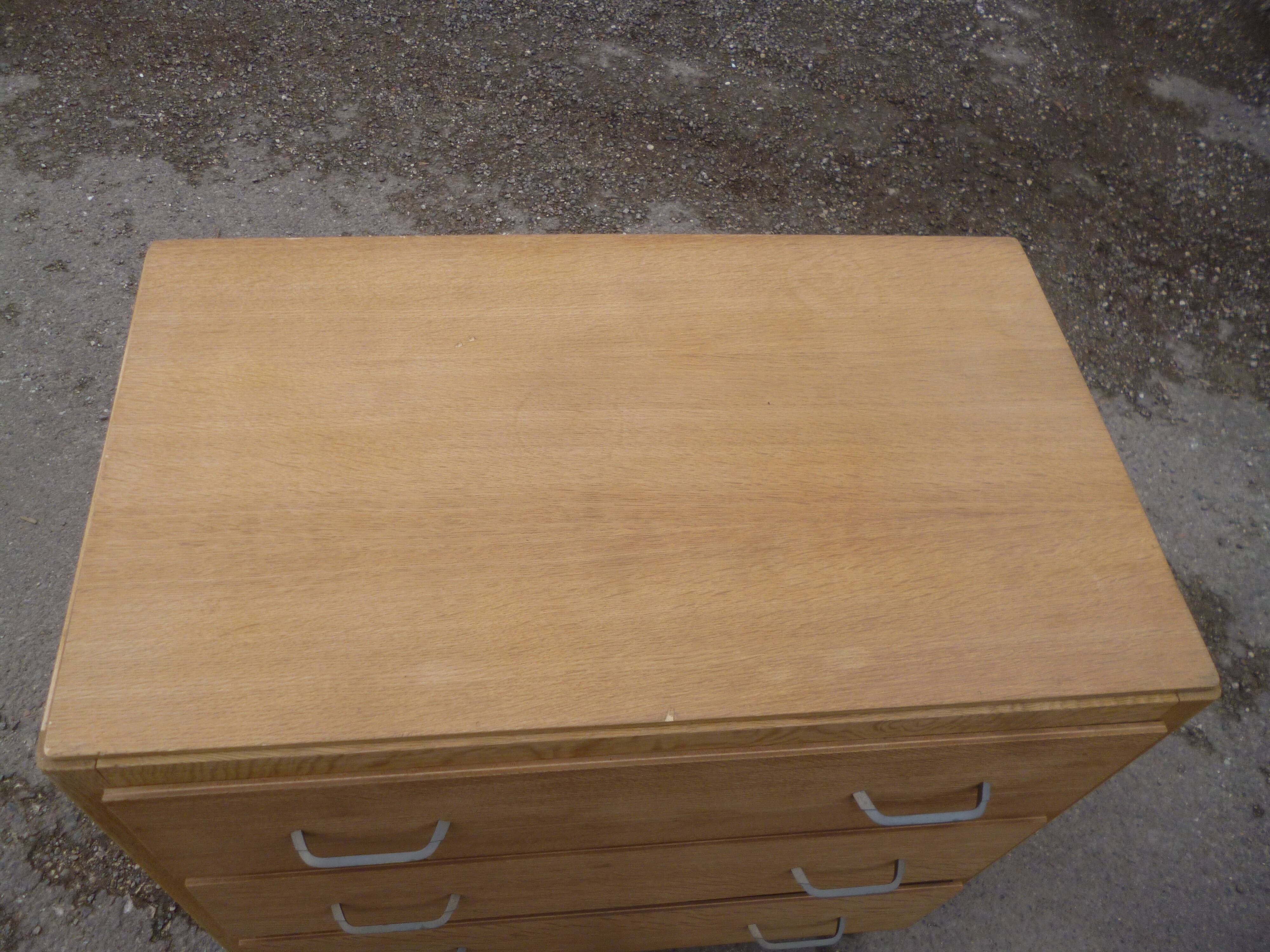 60 year oak chest of drawers