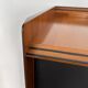 Vintage Container and Chest of Drawers Set in Wood and Leather by Afra & Tobia Scarpa for Maxalto, Italy, 1970s, Set of 2