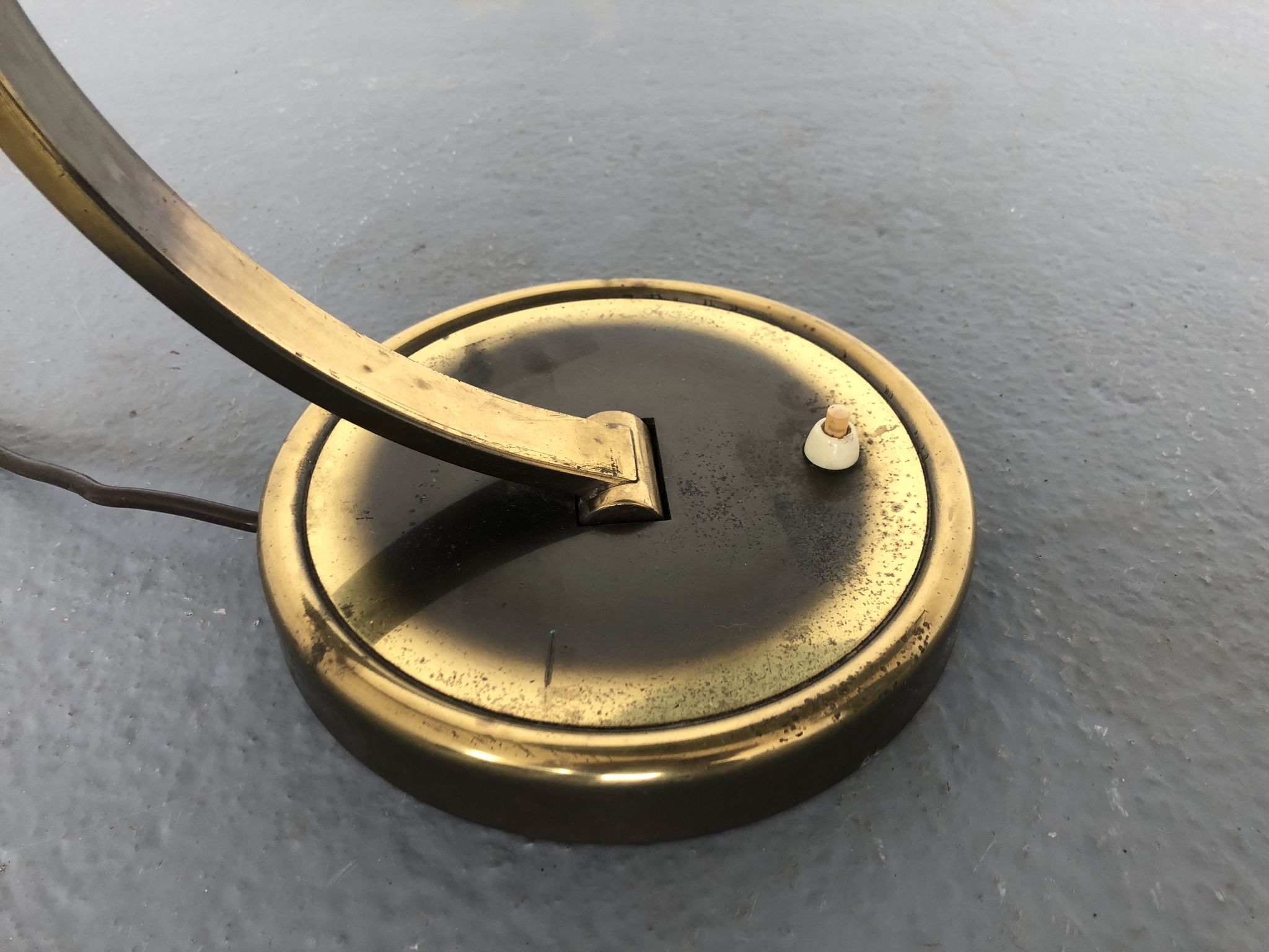 Brass bauhaus desk lamp 6751 by christian dell for kaiser leuchten, 1930s