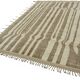 Hand-Knotted Turkish Contemporary 212 cm x 303 cm Beige Wool Carpet