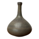 Vase de poterie d'atelier minimaliste du milieu du siècle par Mathies Schwarze, Allemagne, années 1960