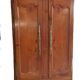 Armoire en merisier patine caramel