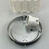 60s 70s lamp light wall lamp wall lamp ice glass space age design
