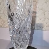St. Louis tin and crystal cellar rat candlestick